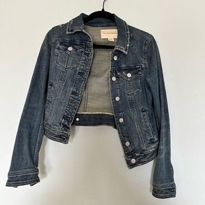 Anthropologie denim jacket. Pilcro. XS